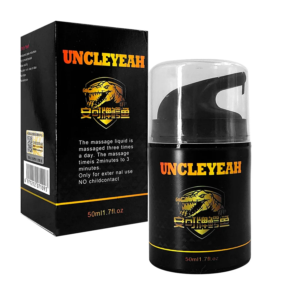 Gel lubricante / crema para agrandar el tamaño del pene de 50ml / q-50067 / uncleyeah