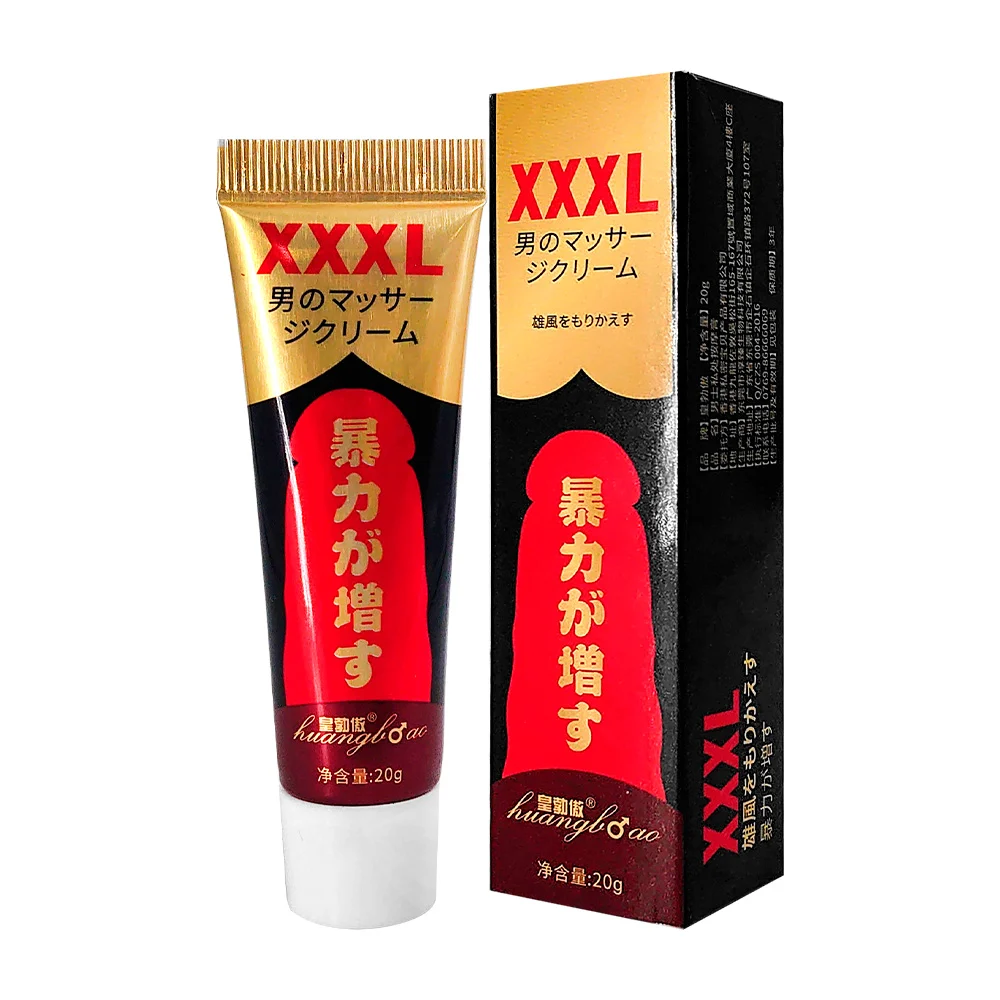 Crema de aceite para agrandar el tamaño del pene / gel lubricante, de 20 gr / q-50068