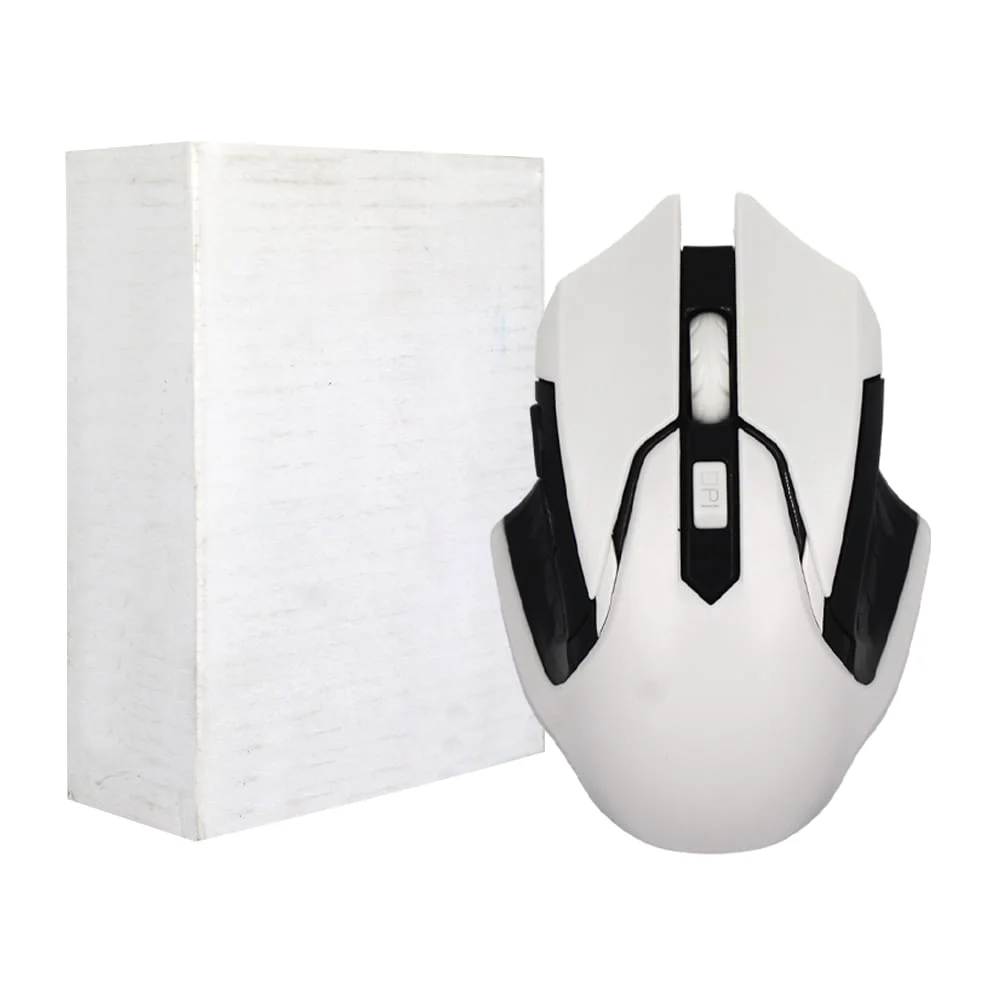 Mouse inalámbrico óptico con carga de baterías, variedad de colores / q8