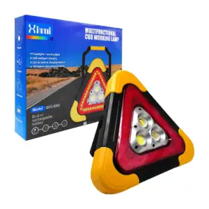 Triangulo led xinmi de advertencia multifuncional recargable y con pa…
