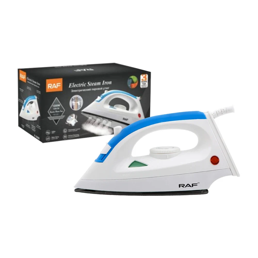 Plancha raf de vapor para ropa, 1200w / electric steam iron / r1088b / r.1808b-110