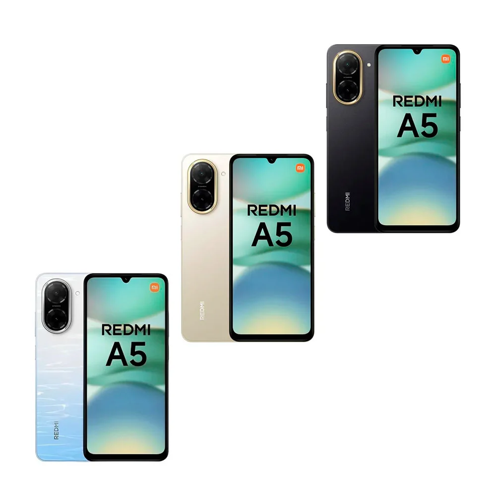 Celular Redmi A5 de 6.8 pulgadas, batería de 5200 mah, cámara de 32mp y 8 gb de ram, variedad de colores / redmi a5