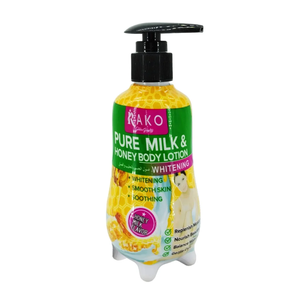 Crema para el cuerpo pure milk 200ml con distintos extractos para blanquear y suavizar tu piel, variedad de modelos / ct-rk602