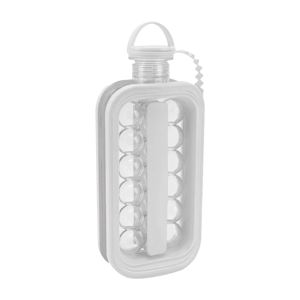 Molde de plástico para cubos de hielo con forma de botella hockey pot, variedad de colores / ro-s-12 / s-12