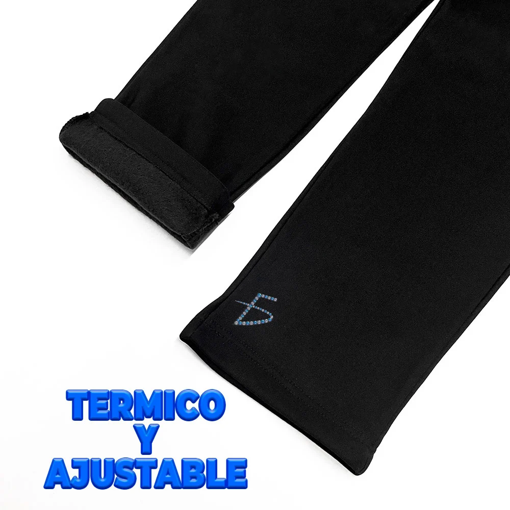 Mallas / leggins deportivos para ejercicio de color negro / rop.73