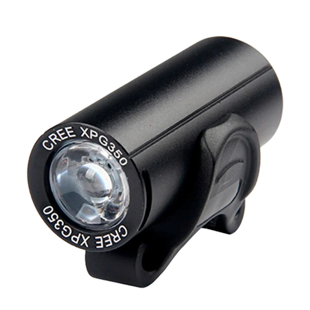 Linterna frontal de luz led para bicicleta con modos intermitentes y carga usb / 350 lumen / raypal / rpl-2289
