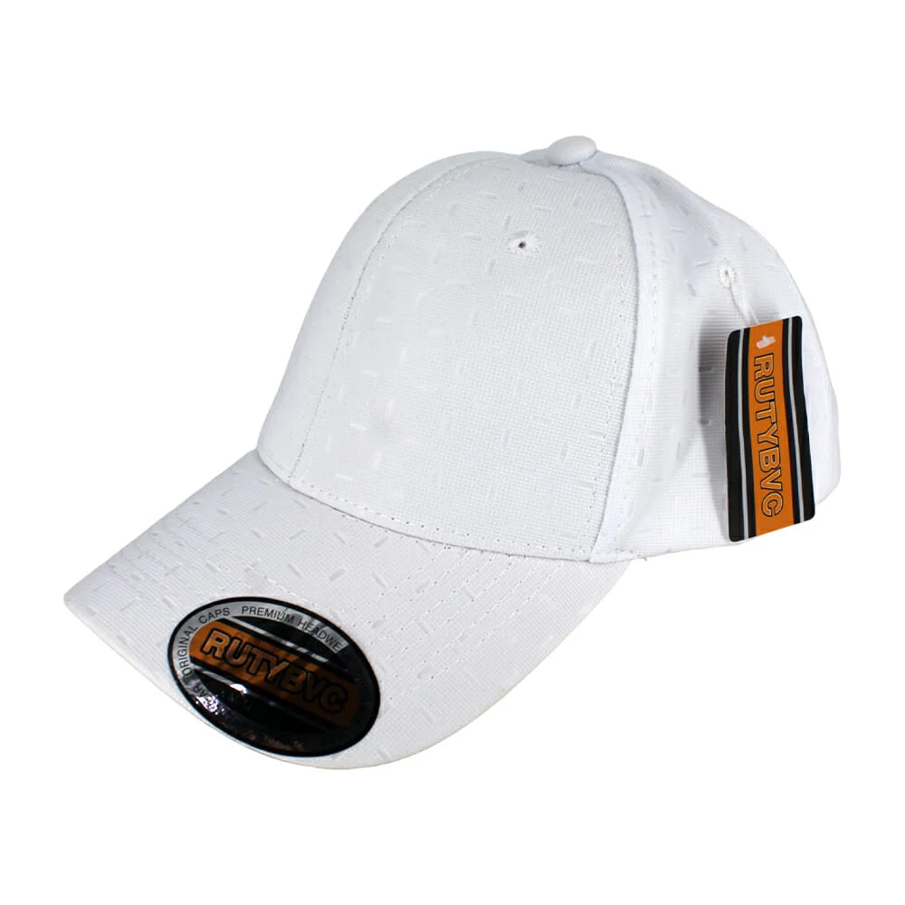 Gorra cachucha ajustable rutybvc lisa de visera curva con diseño tipo líneas cruces, variedad de colores
