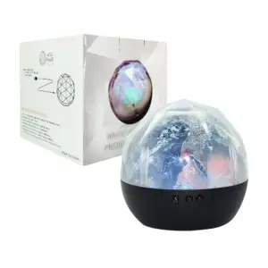 Lámpara proyectora led con rotación de 360° y 6 planillas intercambia…