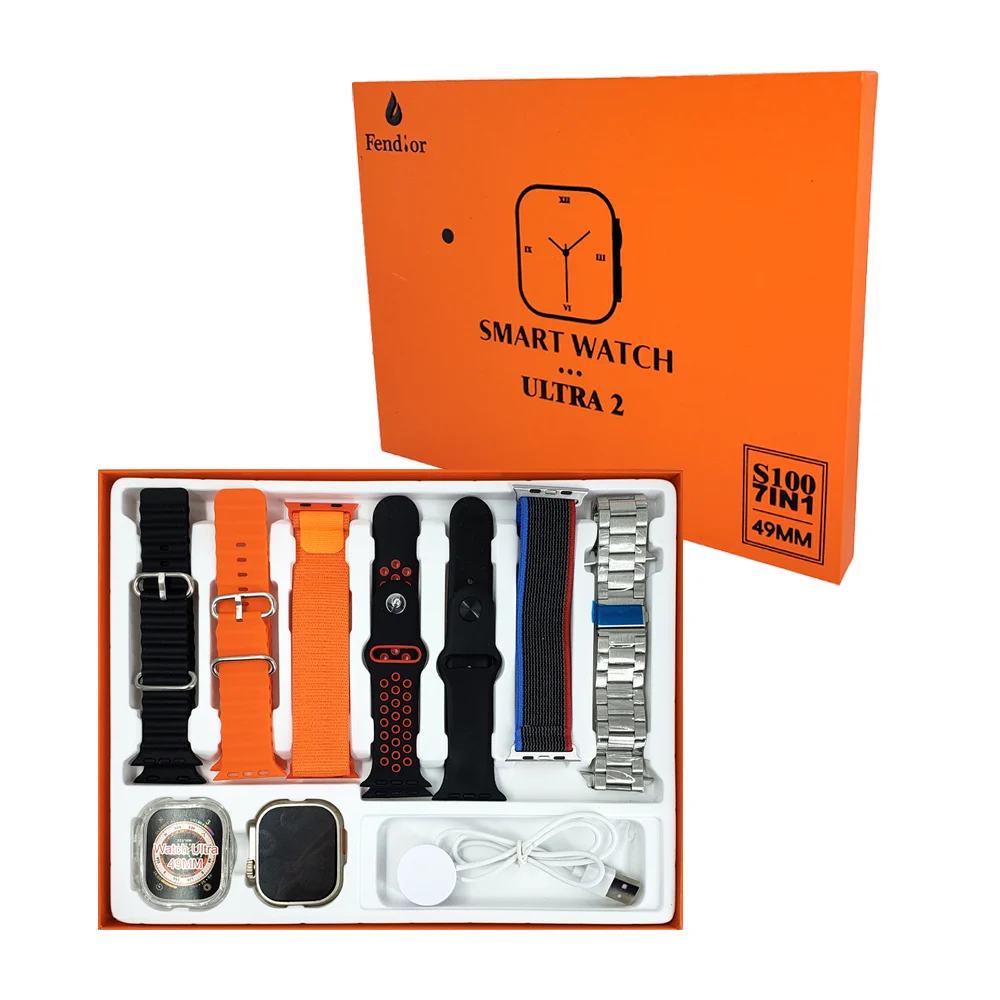 Reloj / smart watch s100 ultra 2 con 7 e...