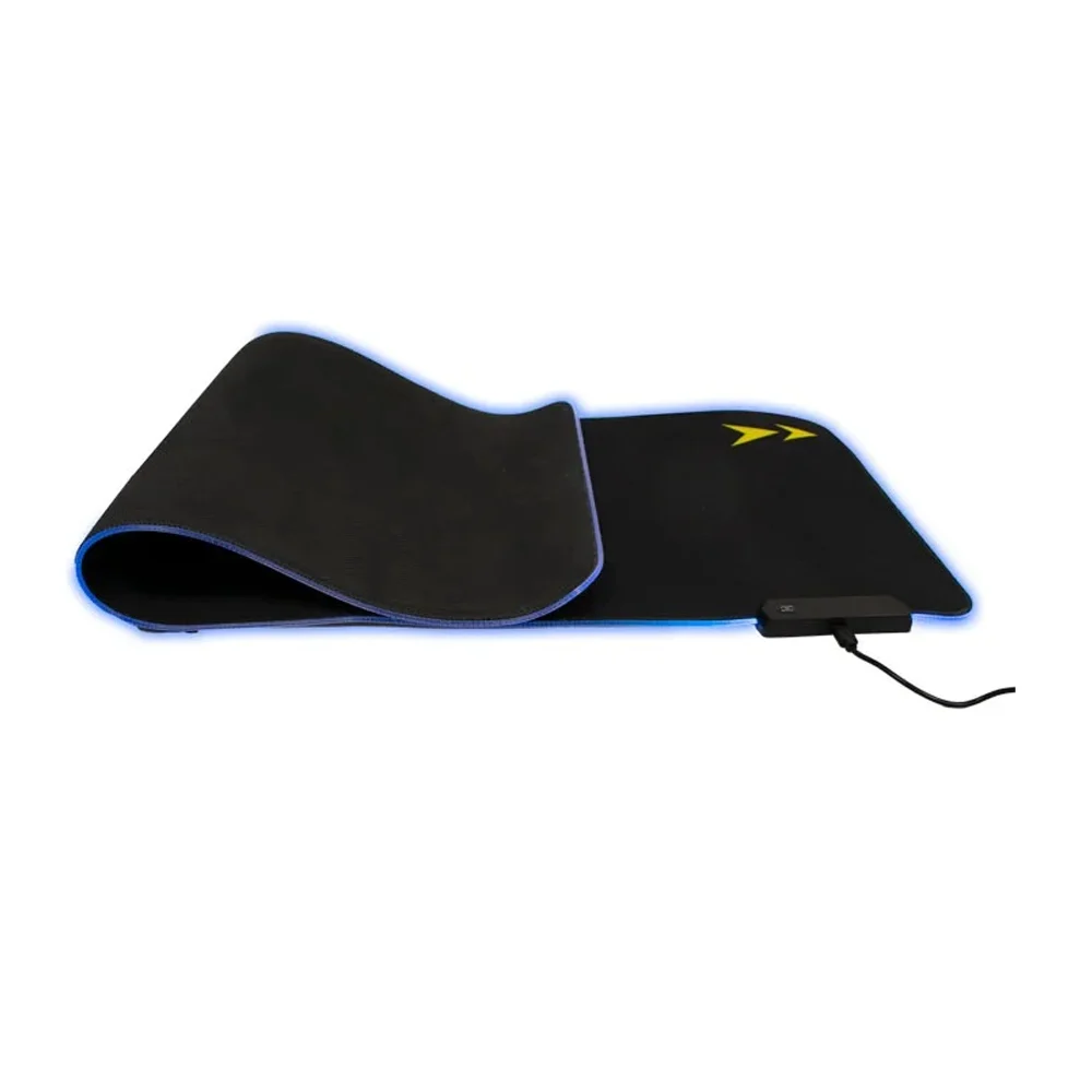 Mouse pad gamer aoas resistente al agua 80 x 30 x 0.4cm con luces rgb y cable usb, variedad de colores / s4000