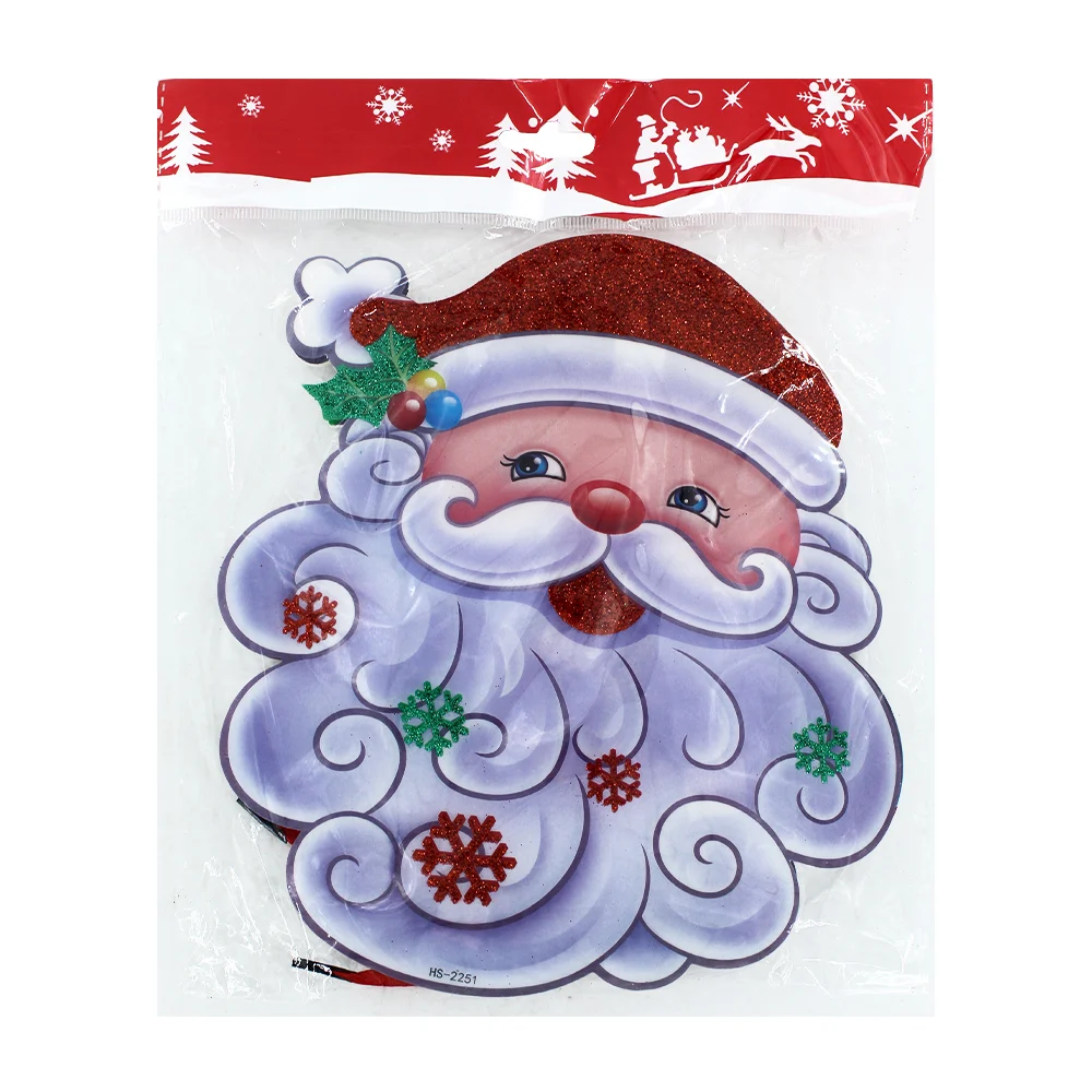 1pza Adorno colgante navideño con serie de luces led, 25cm, variedad de modelos / hs-2251