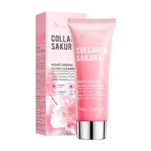 Limpiador facial sadoer con extracto de colágeno y sakura, 100g / c68…