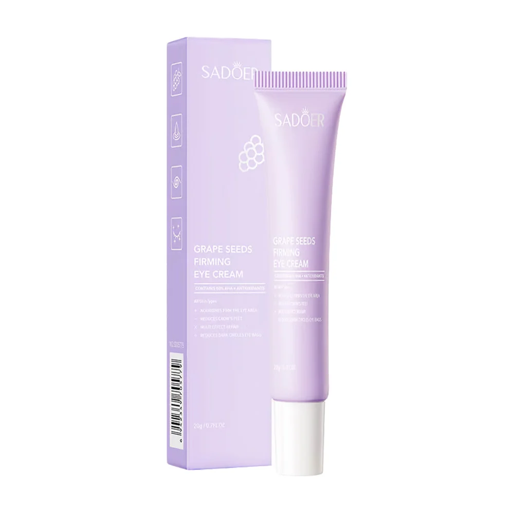Crema hidratante y reafirmante con extracto semillas de uva para ojos, 20g / sadoer / grape seeds eye cream