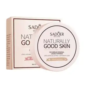 Polvo mineral facial para controlar el brillo de la cara 5g / complex…
