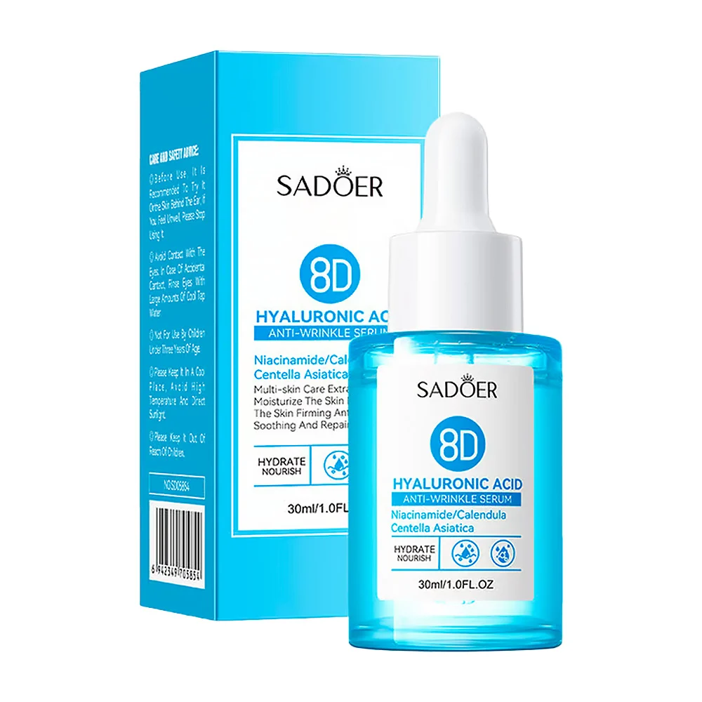 Suero serum facial anti arrugas sadoer con ácido hialurónico y caléndula, 30ml / c657 / 705854