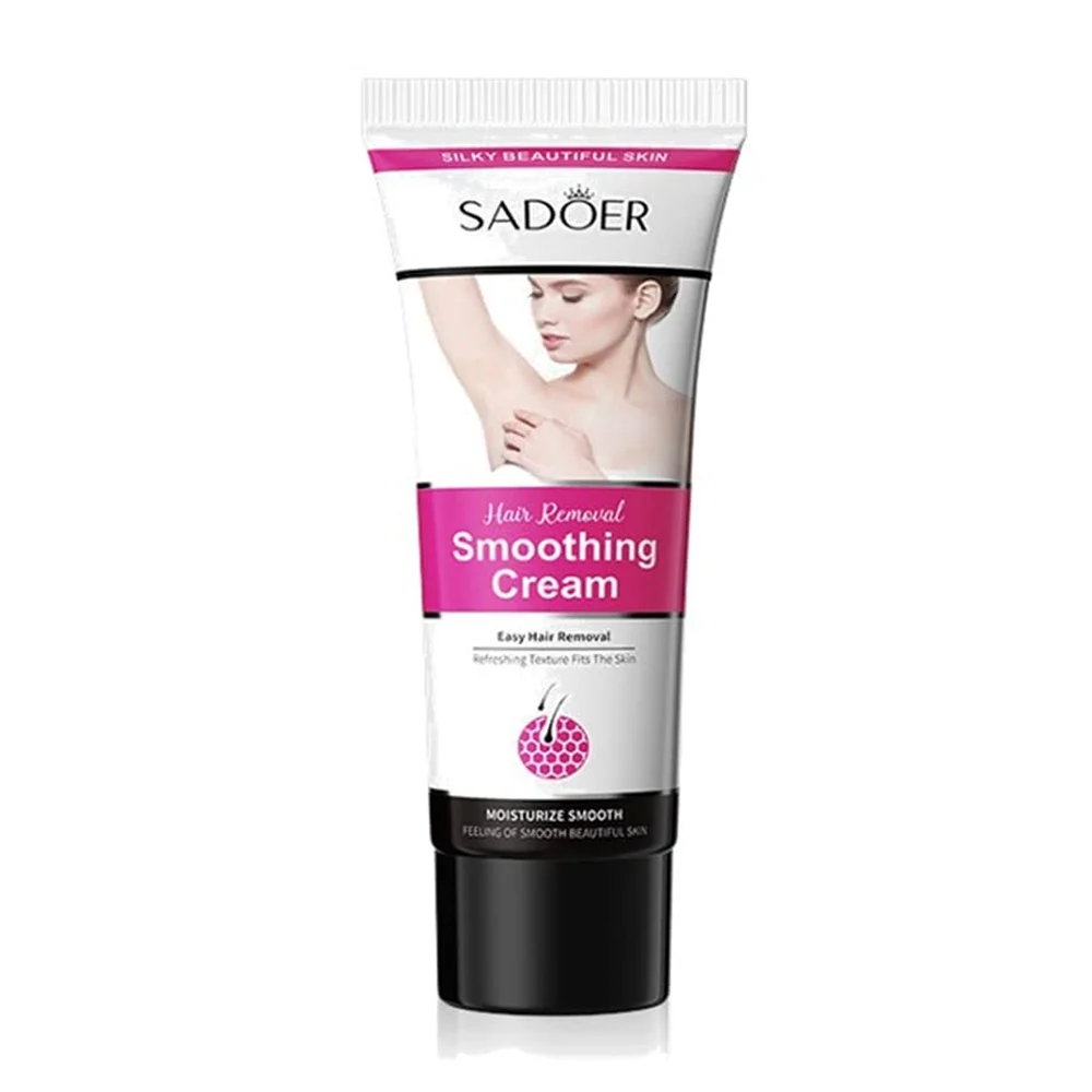 Crema depiladora facial y corporal con textura refrescante, 50g / sd31103