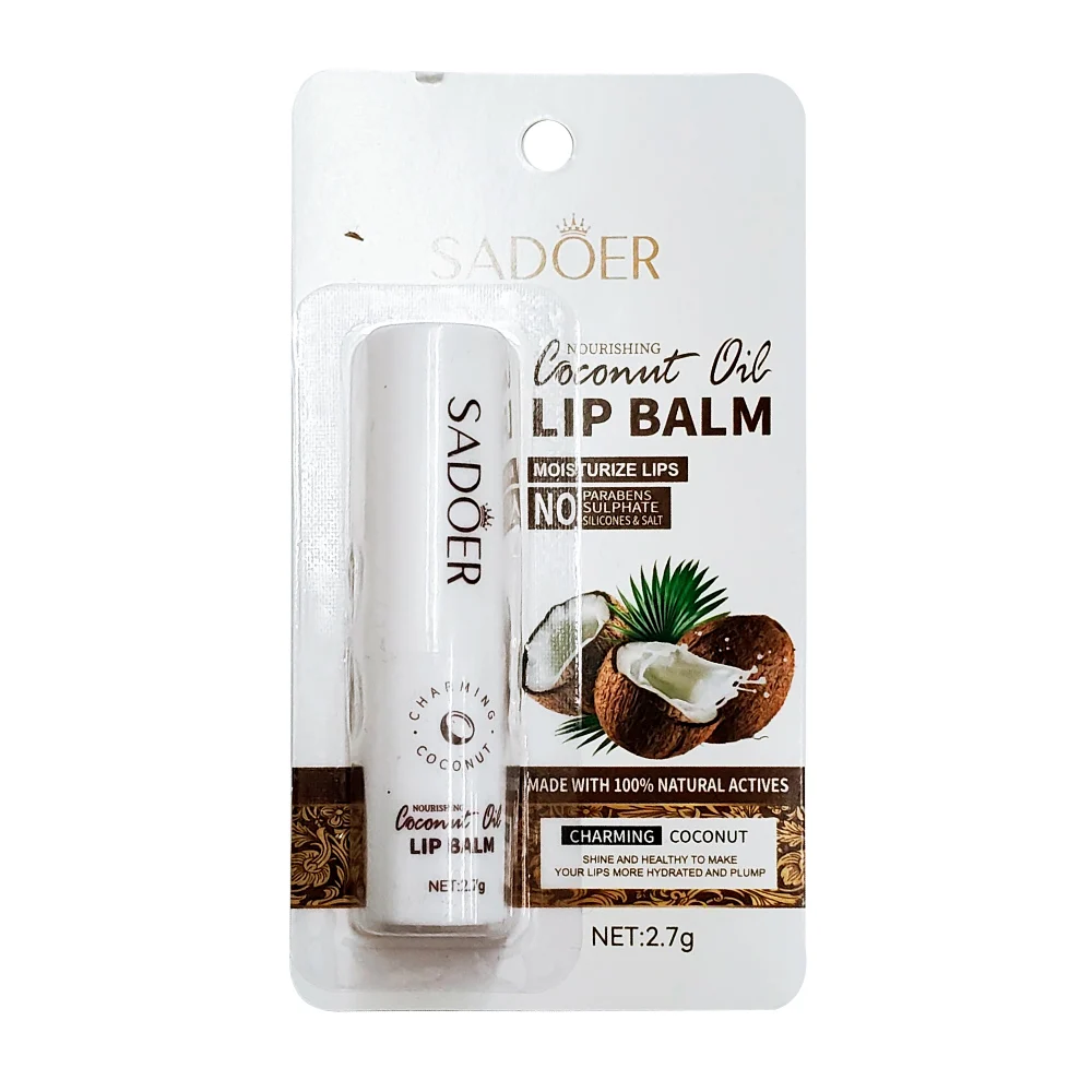 Bálsamo labial sadoer orgánico de coco...
