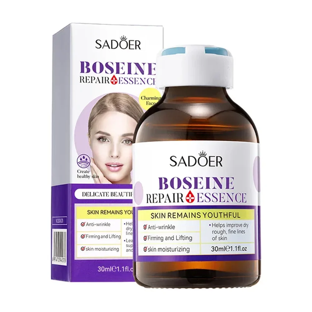 1pza esencia reparadora de boseina para piel delicada, hidratación de piel, anti-arrugas con capacidad de 30 ml / sadoer
