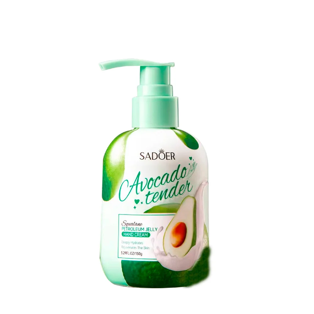 Crema hidratante sadoer con extracto de aguacate para las manos, 150g / avocado tender / sd89055