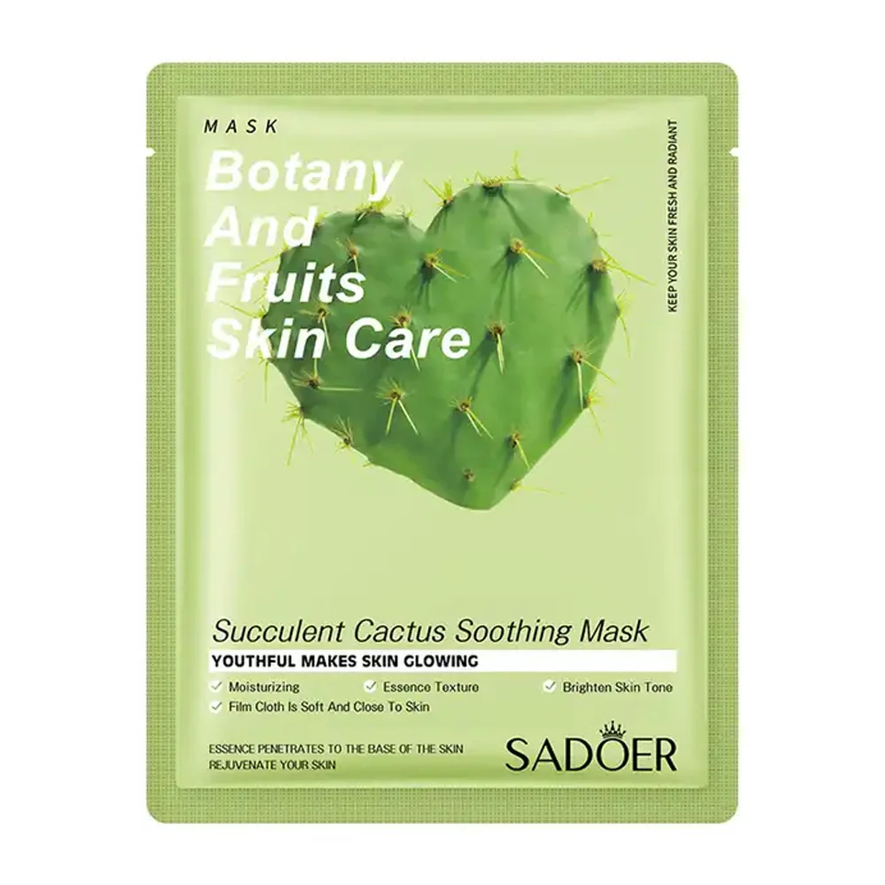 Mascarilla facial sadoer de cactus anti acné y para blanquear, 25g / sd90146