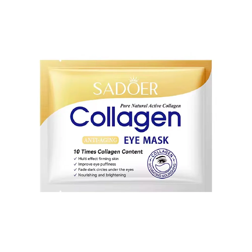 Par de mascarillas / parches sadoer con extracto de colágeno para los ojos / z470 / sd96131