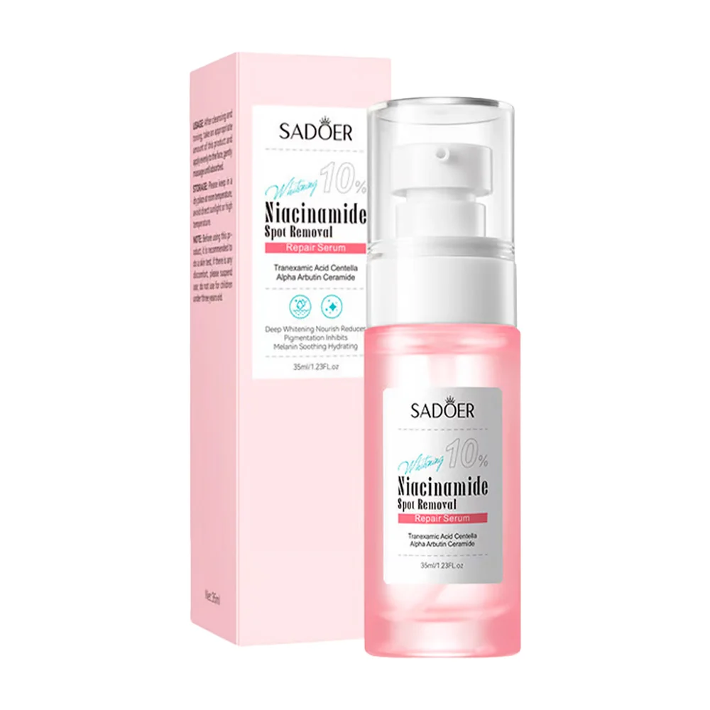 Suero blanqueador y reparador con niacinamida, 35ml / sadoer