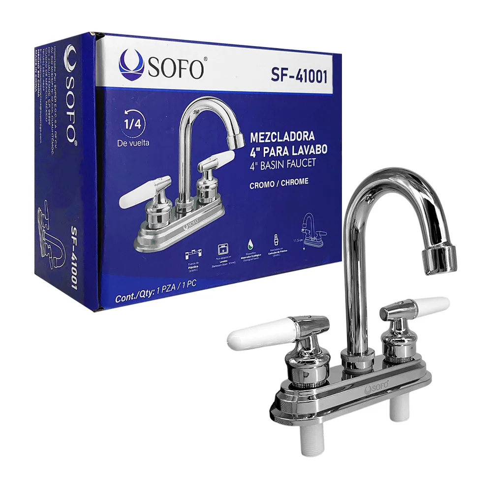 Llave mezcladora sofo de 4 pulgadas con ...