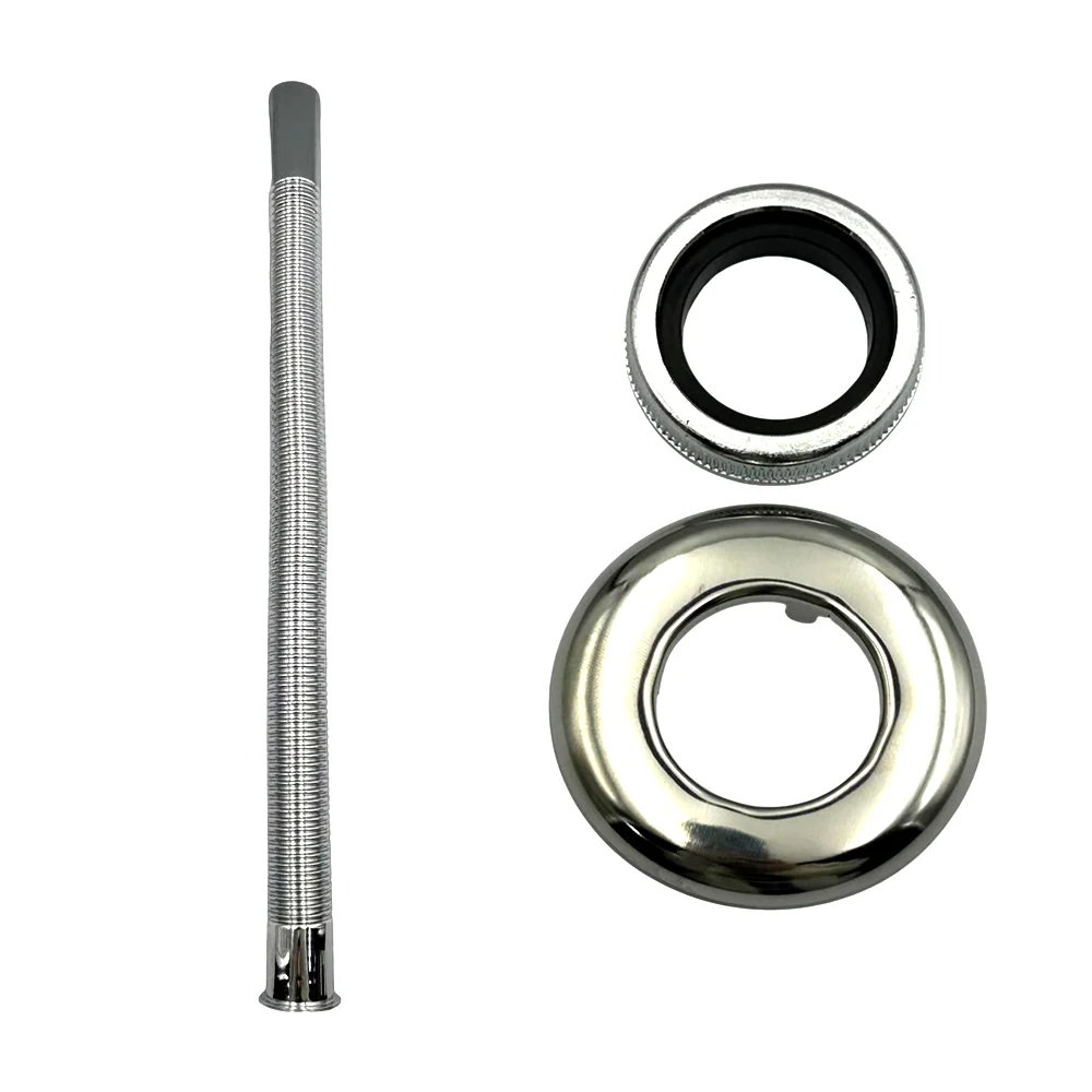 Céspol sofo de cromo con boquilla de 1 1/4 pulgada para lavabo, 50cm / sf-70017