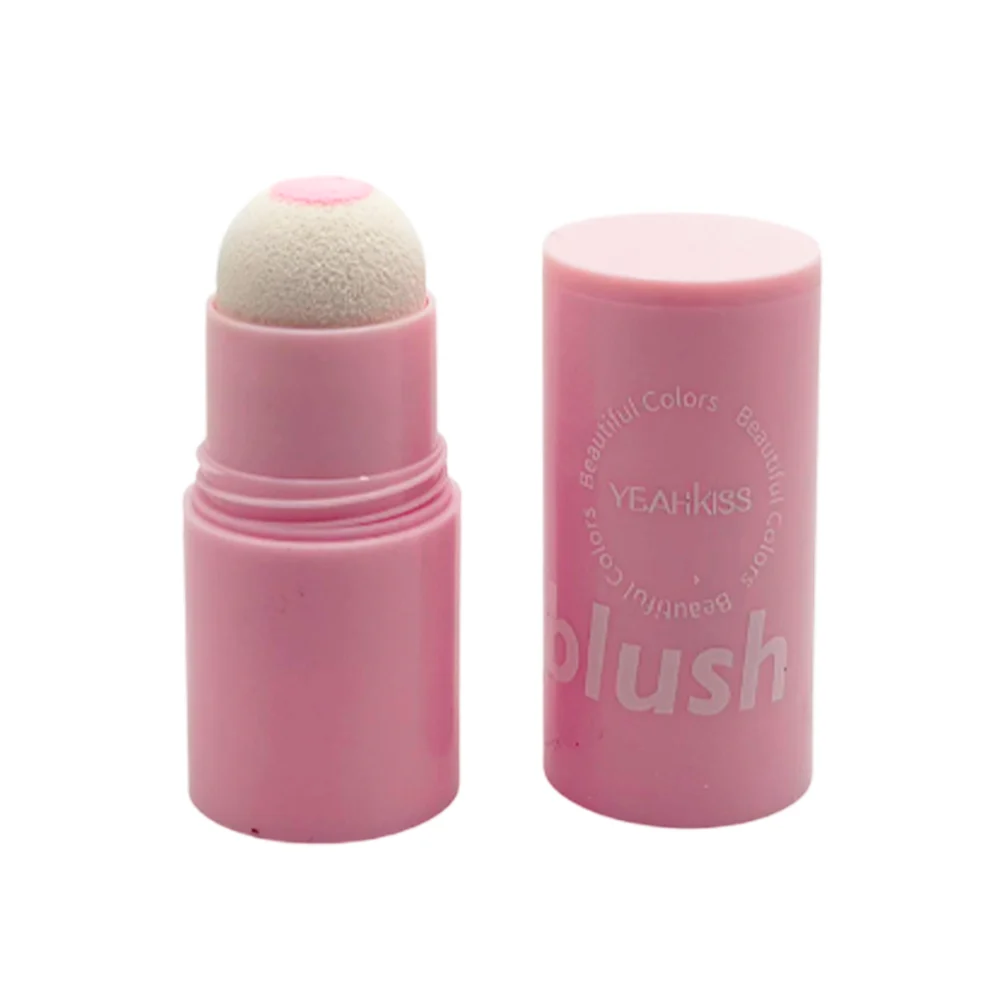 1pza rubor yeahkiss en polvo compacto con aplicador de esponja, diseño compacto, variedad de tonos / blush / ys-1049 / sh-3305