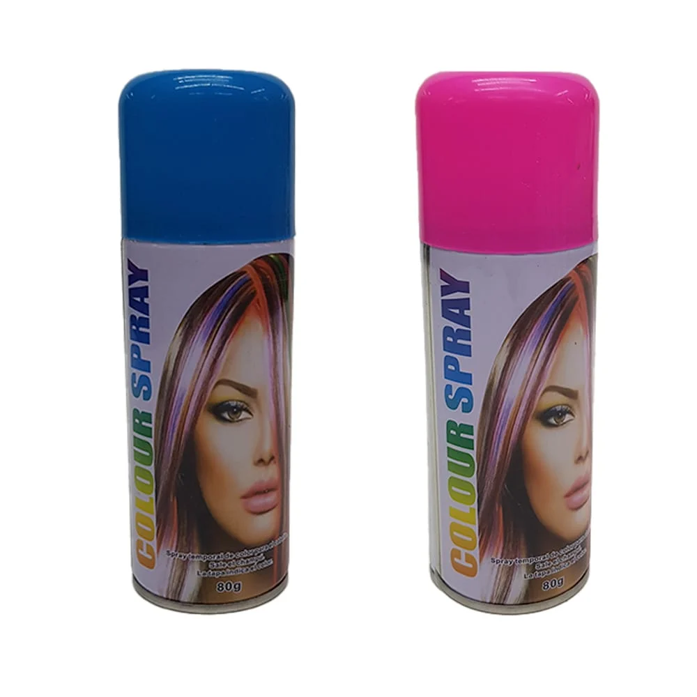1pza Lata de colour spray / tinte temporal para el cabello, 80g, variedad de colores / sh-333a