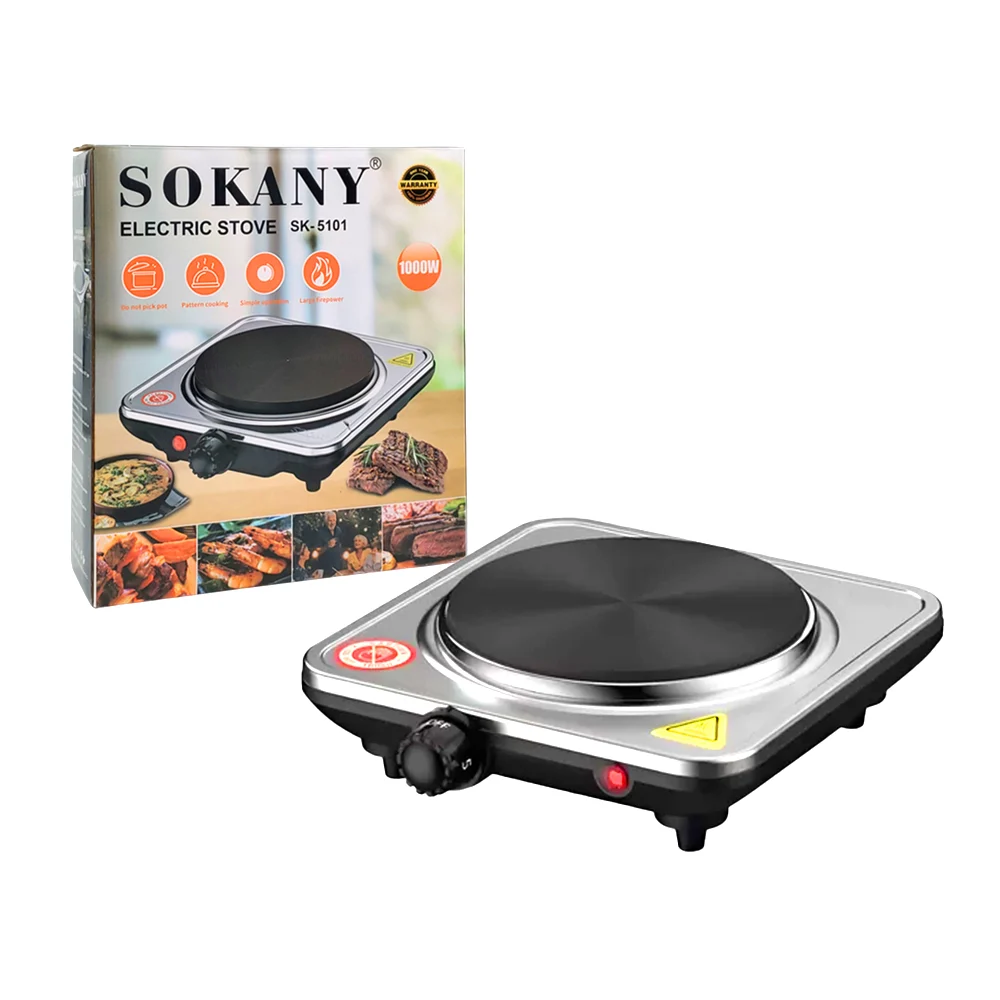 Mini parrilla eléctrica de disco con recubrimiento antiadherente / sokany electric stove / fx-5101