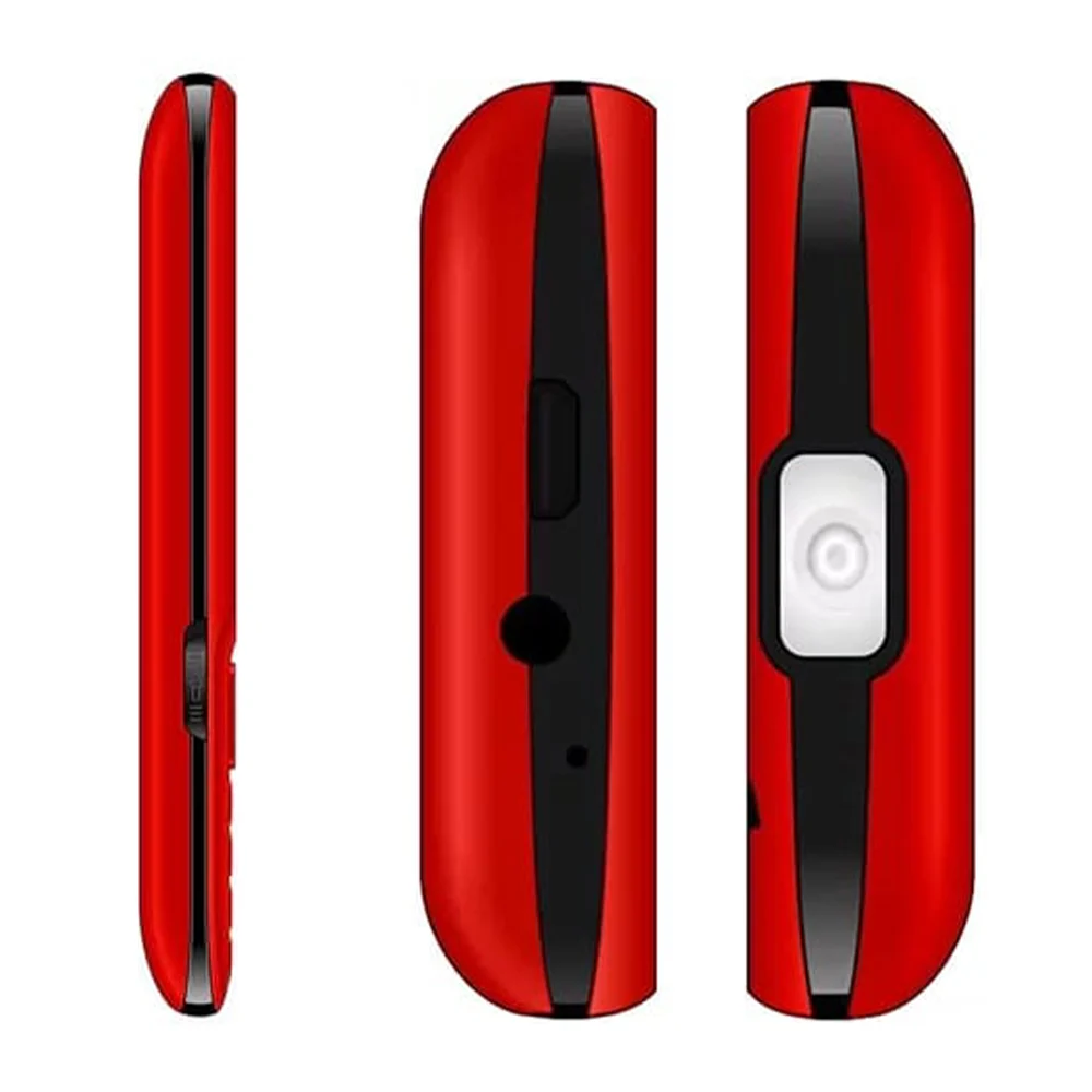 Celular sky energy 1800 mah 2g, cámara, dual slim, fm - rojo