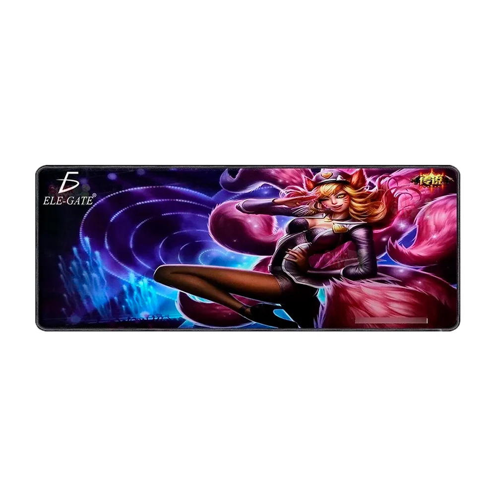 Mouse pad gamer con estampado de avatar de videojuegos, 80x30cm / sm.03.ali