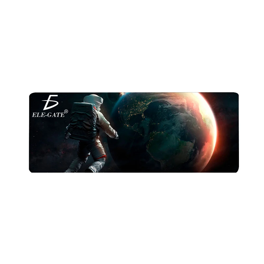 Mouse pad gamer con estampado de astronauta, 80x30cm / sm.03.human
