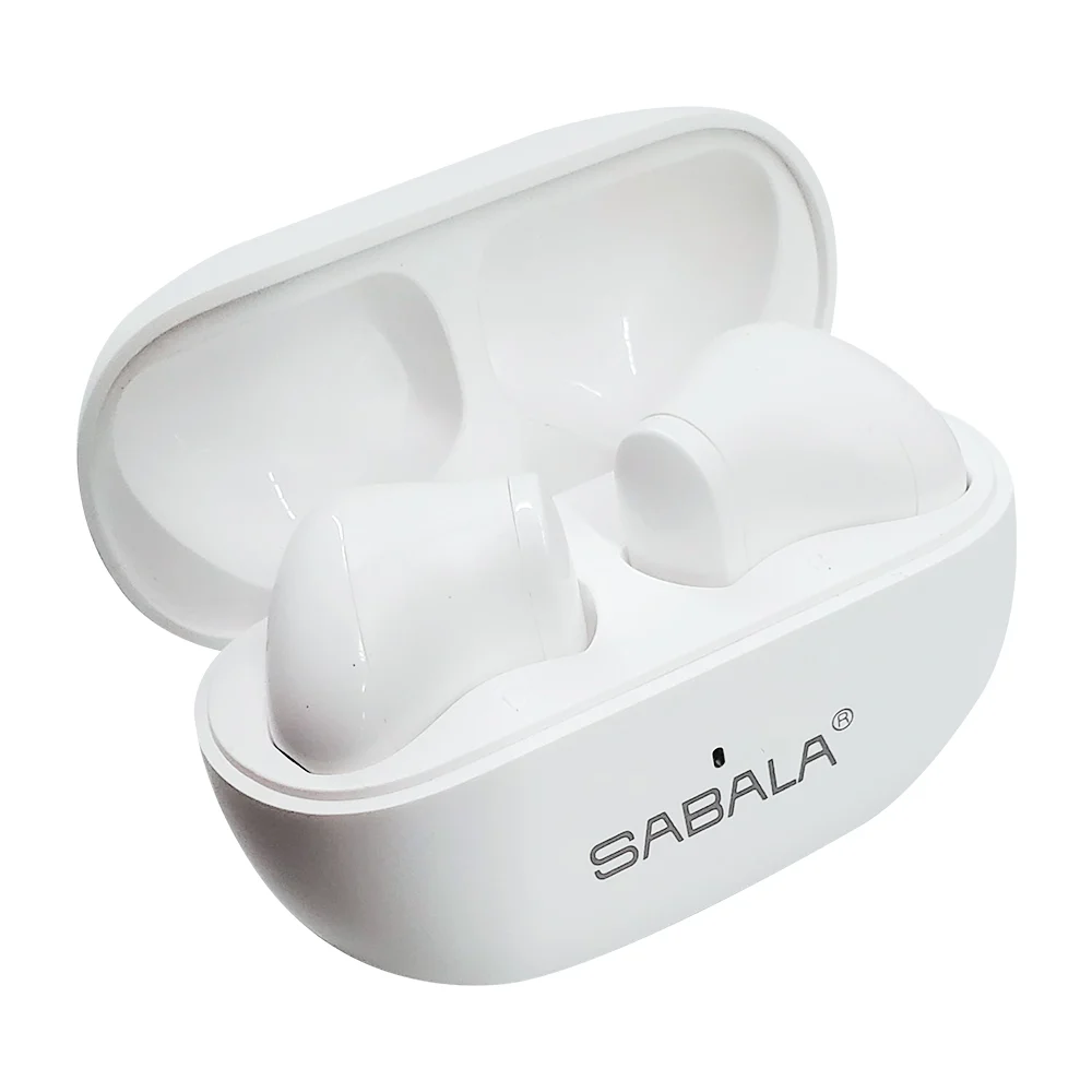 Audífonos inalámbricos sabala con estuche de carga a entrada tipo c, variedad de colores / st-549