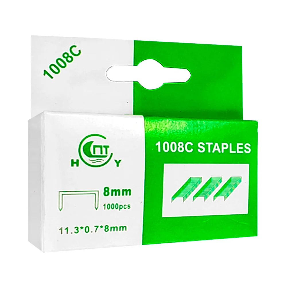 Caja de 1000 grapas de 8mm, 11.3mmx0.7mmx8mm / st42457