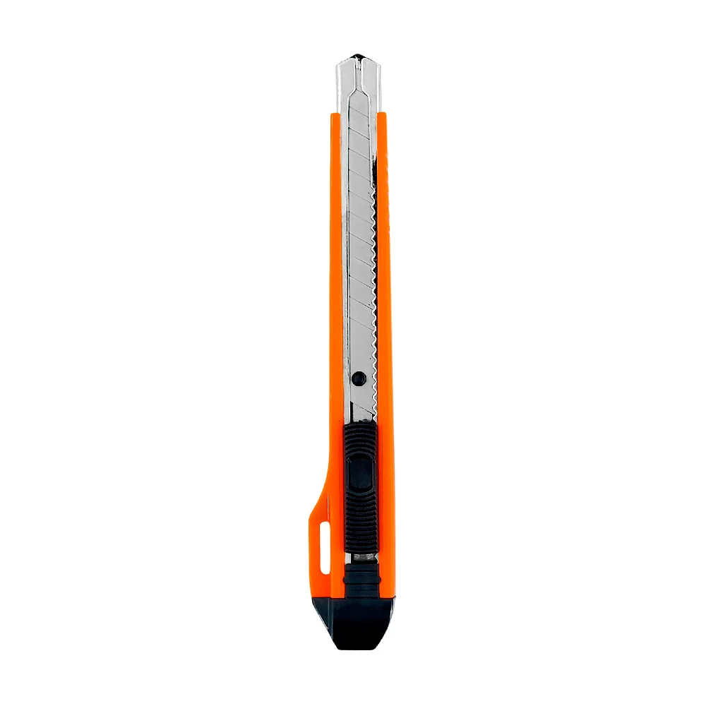 Cutter chico de 5 pulgadas reforzado con navaja metálica de 9mm / fumetax / sw-8106090102