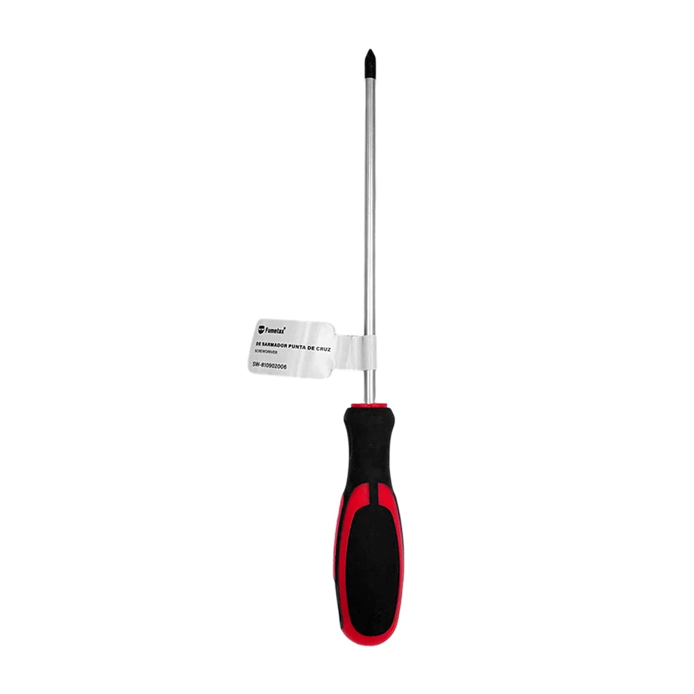 Desarmador fumetax con punta de cruz y mango ergonómico, 25cm / sw-810902006