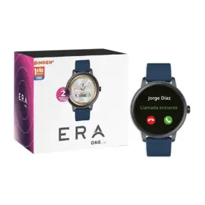 Reloj smartwatch redondo deportivo con 2 juegos de correas extras, va…
