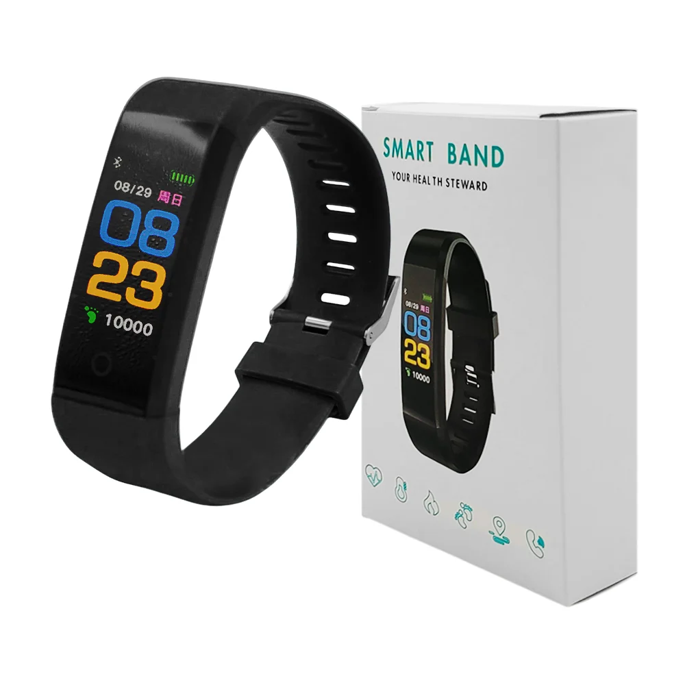 Smart band / banda deportiva inteligente de plástico, variedad de colores / your health steward / 115