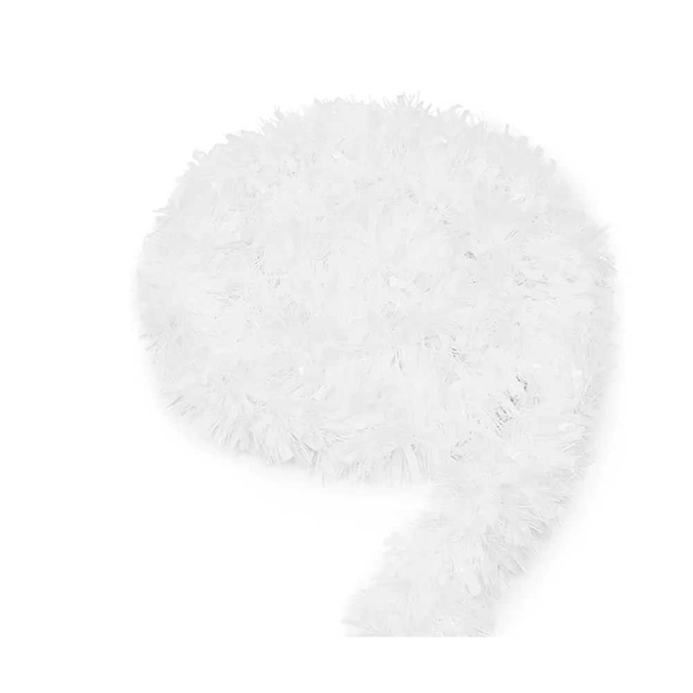 1pza Escarcha para decoración de navidad en color blanco brillante, 21m / sd-4481