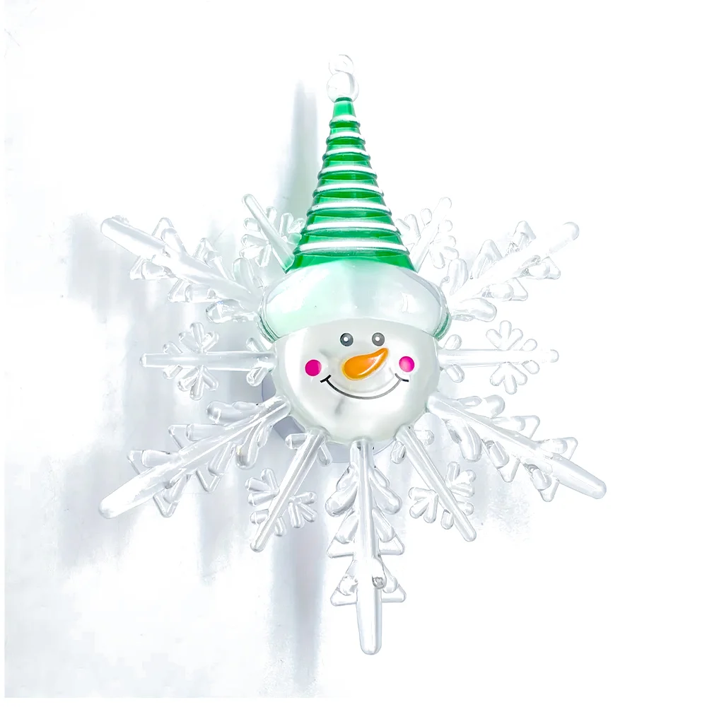 Lámpara decorativa con diseño navideño y ventosa para ventana, variedad de modelos / led window light suction cup / st-8