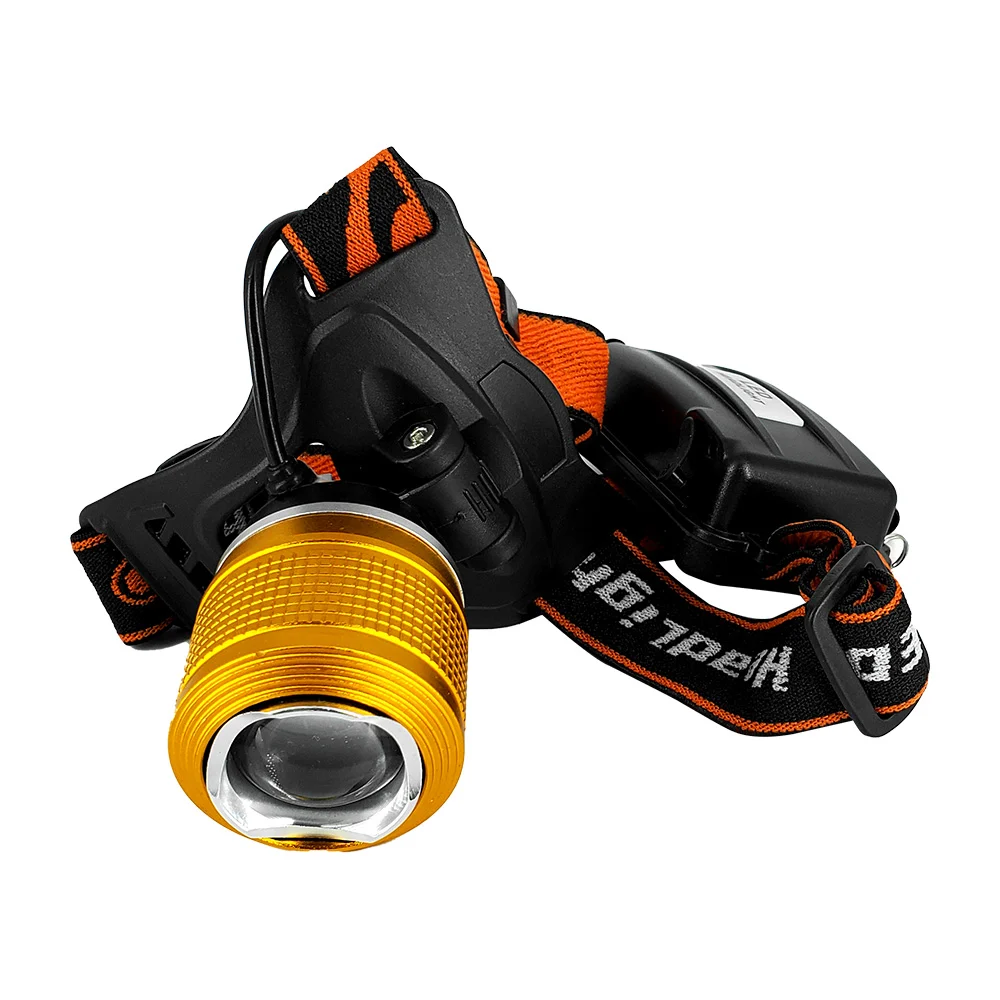 Lámpara led recargable de cabeza tipo minero con correa ajustable y cargador, variedad de colores / dogxin s08