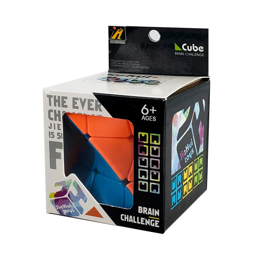 1pza Cubo rubik con forma irregular y 6 caras / jiehui cube / t224-189e