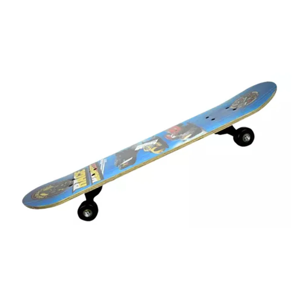 Patineta de madera mediana con 4 ruedas y estampado de cars, 20x71cm / t364148