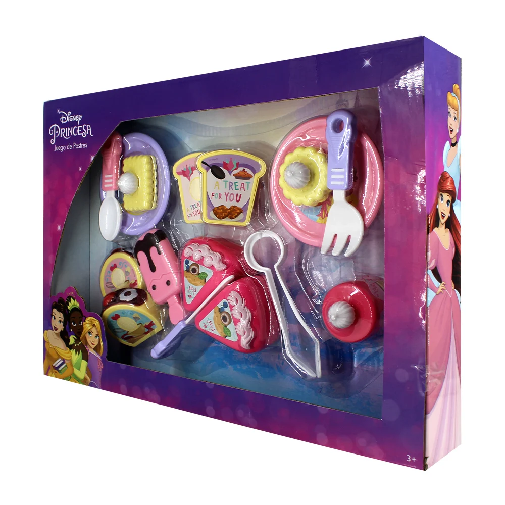 Juego con postres de juguete con accesorios y diseños de las princesas de Disney, variedad de modelos / Disney / t372271