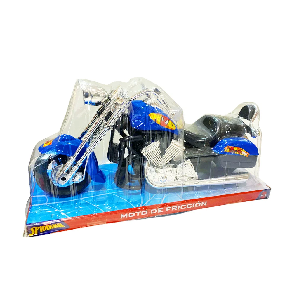 Motocicleta de fricción con diseño spider-man / t377997