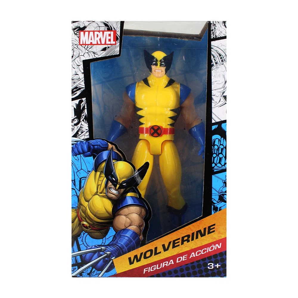 Figura de acción coleccionable articulada en forma de wolverine / Marvel / t378863