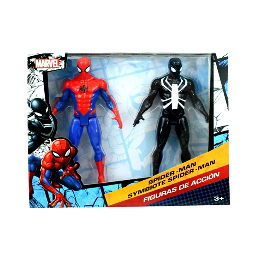 Set con 2 figuras de acción articuladas...