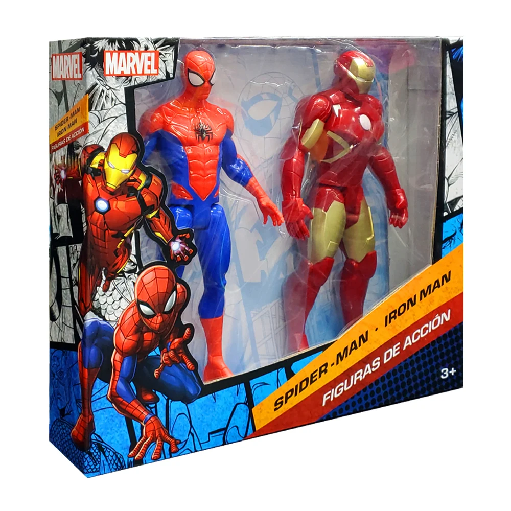 Set con 2 figuras de acción articuladas...